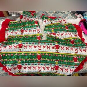 Grinch Christmas tree skirt